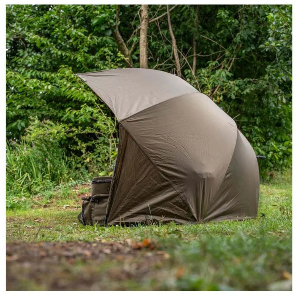 Купить Avid carp a0540006 Зонтик (Zontik) Revolve 60´´ Overnight Brown 180x50x50 7ft.ru в интернет магазине Семь Футов