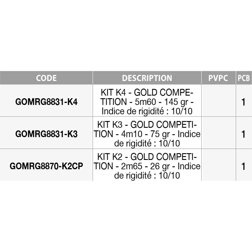Купить Garbolino GOMRG8870-K2CP K2 Gold Competition Комплект Серебристый Black 2.65 m 7ft.ru в интернет магазине Семь Футов