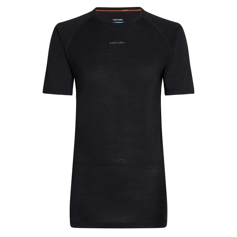 Купить Icebreaker 0a579m001/m Базовый слой с коротким рукавом Merino Blend 125 ZoneKnit™ Crewe Black 30x25x2 7ft.ru в интернет магазине Семь Футов