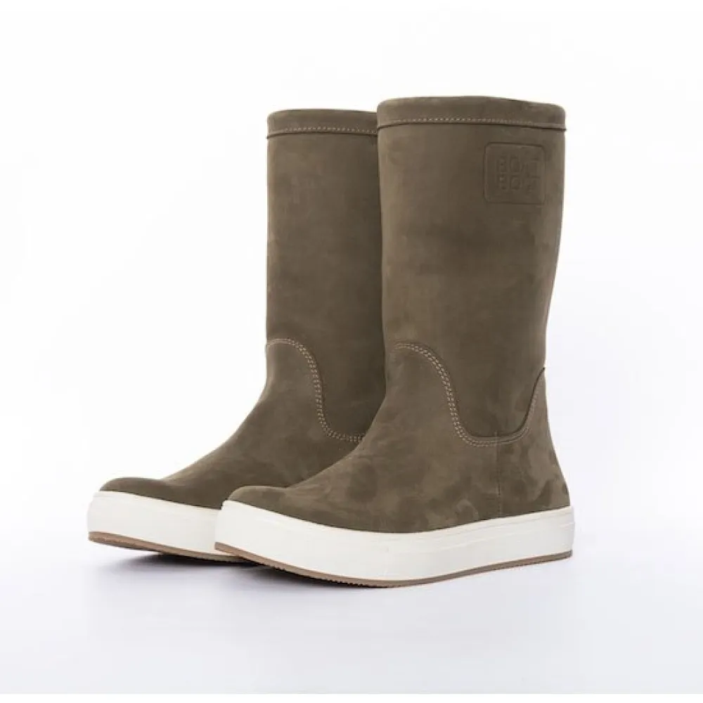 Купить Boat boot 100108123-5000-37 Сапоги None Lace Leather Green 40x35x15 EU 37 7ft.ru в интернет магазине Семь Футов