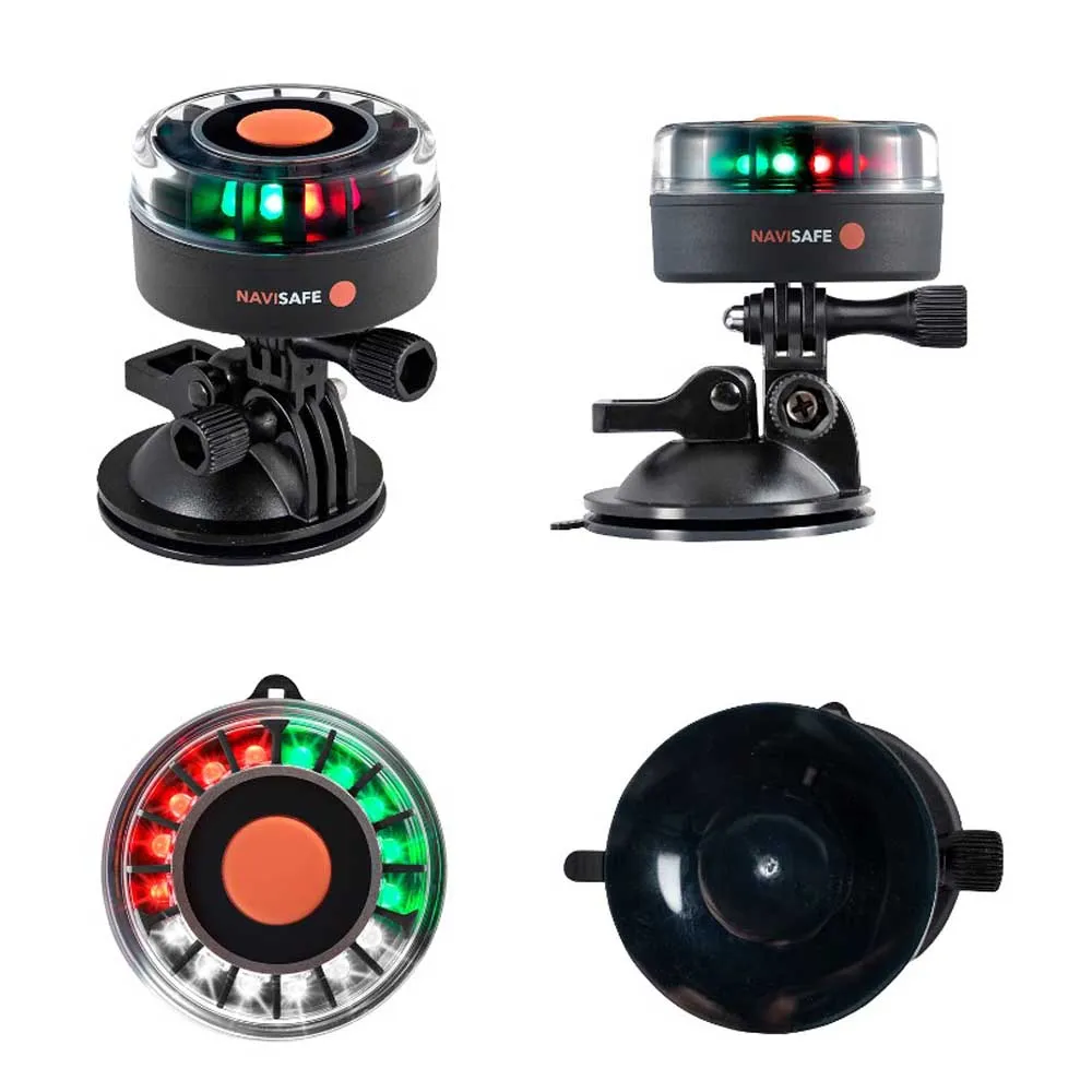 Купить Navisafe 64258 Присоска 360° трехцветный свет Multicolour 15x15x10 7ft.ru в интернет магазине Семь Футов