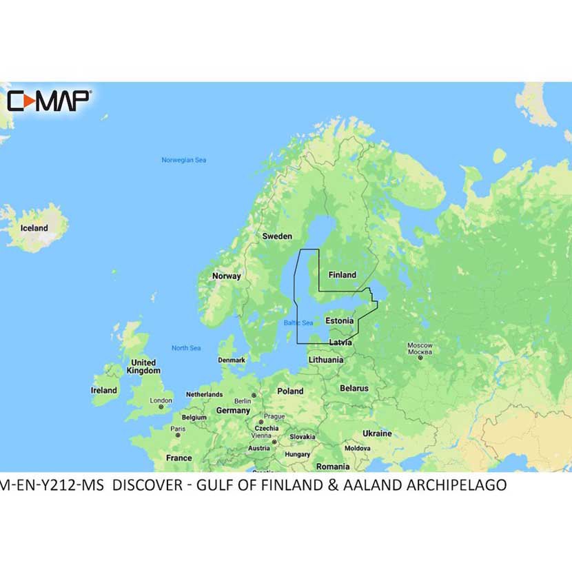 Купить C-map M-EN-Y212-MS Gulf Of Finland&Aaland карта  Multicolour 7ft.ru в интернет магазине Семь Футов