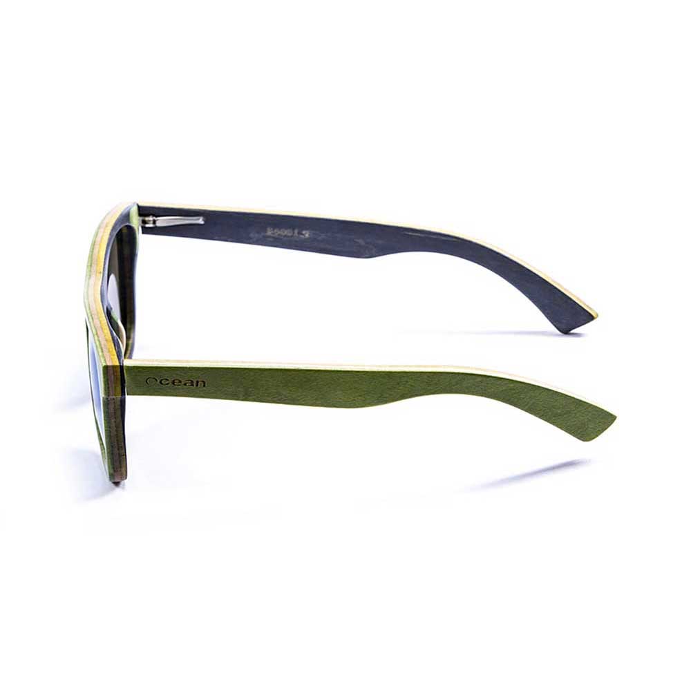 Купить Ocean sunglasses 54001.2 поляризованные солнцезащитные очки Venice Beach Wood Green 7ft.ru в интернет магазине Семь Футов