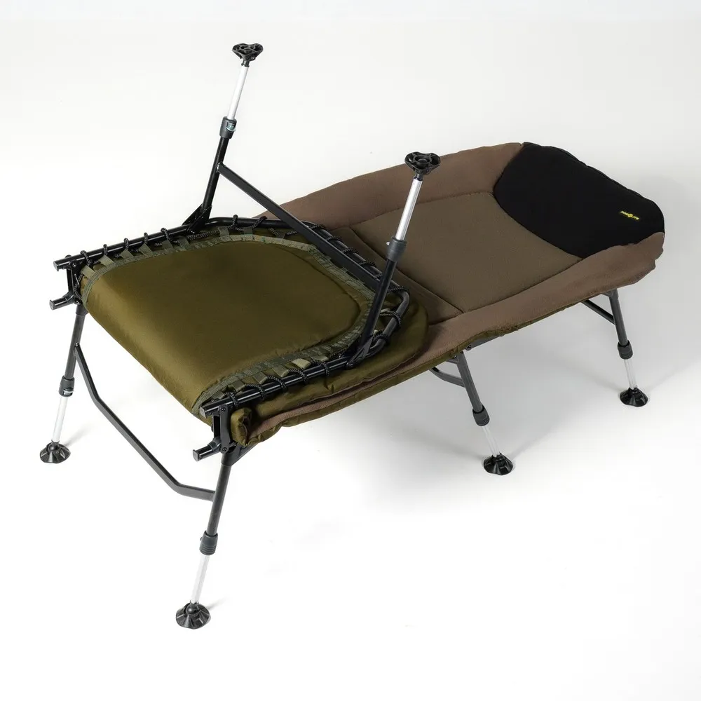 Купить Pro elite baits e005 Раскладушка для Карпфишинга Small Brother Olive Green 100x75x20 213 x 78 x 48 cm 7ft.ru в интернет магазине Семь Футов