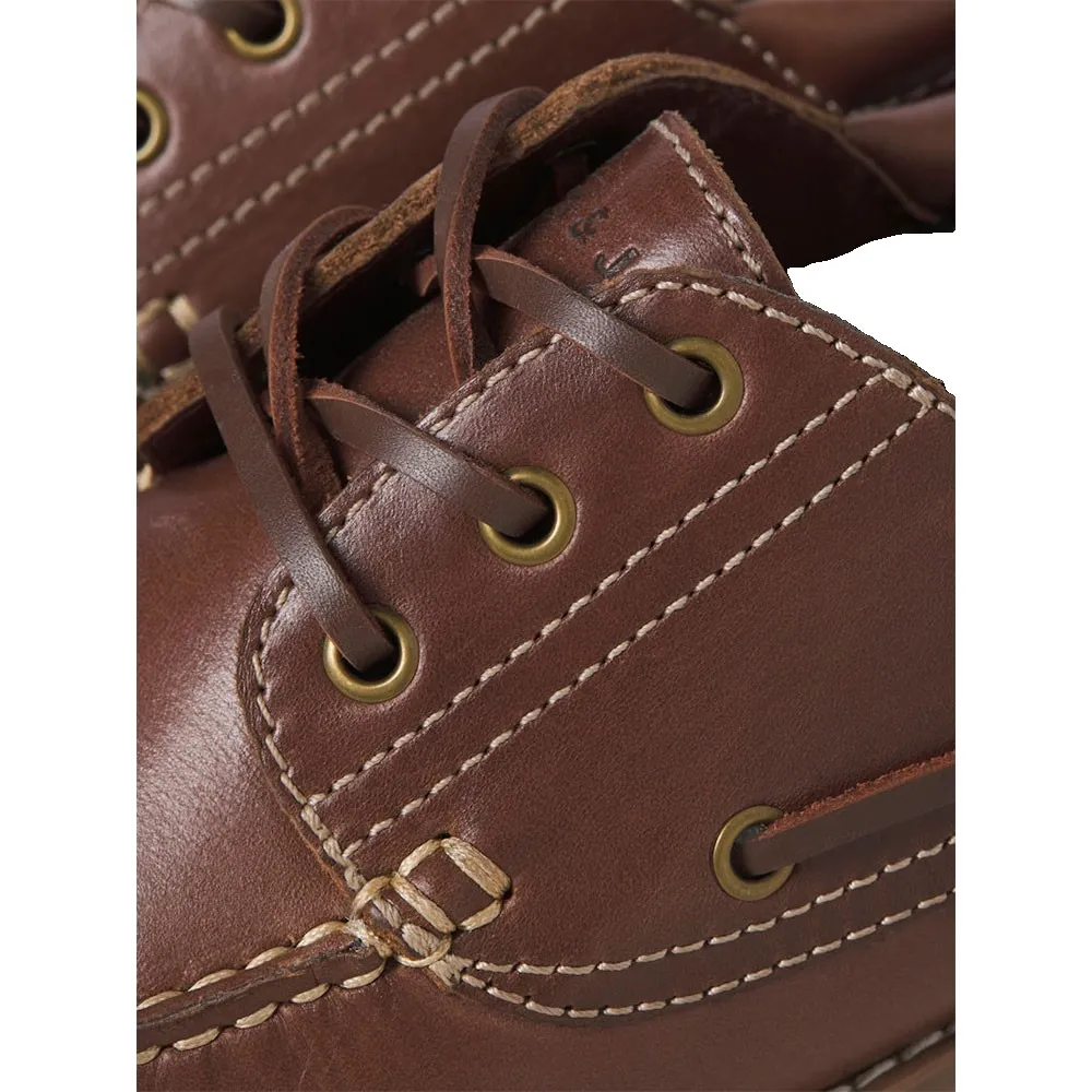 Купить Jack & jones 12285797-cognac-43 Палубные туфли Brooklyn Leather 35x25x15 EU 43 7ft.ru в интернет магазине Семь Футов