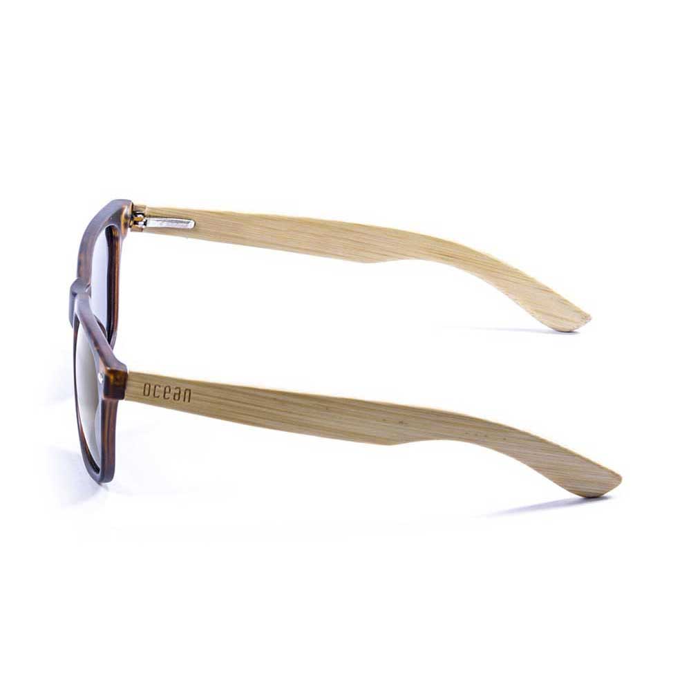 Купить Ocean sunglasses 50011.4 Деревянные поляризованные солнцезащитные очки Beach Demy Brown / Blue 7ft.ru в интернет магазине Семь Футов