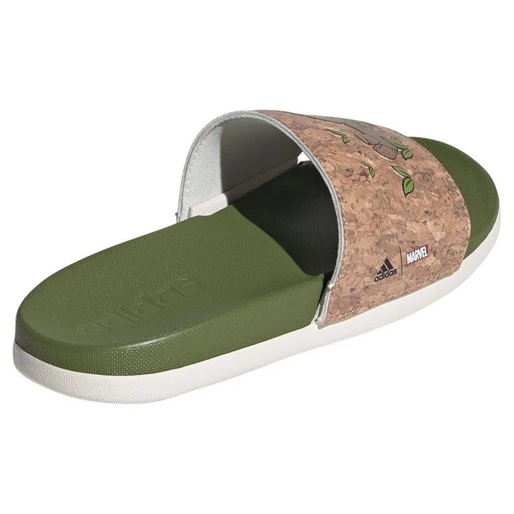 Купить adidas id8029/28 Шлёпанцы Adilette Comfort Groot Off White / Core Black / Tech Olive 32x20x10 EU 28 7ft.ru в интернет магазине Семь Футов