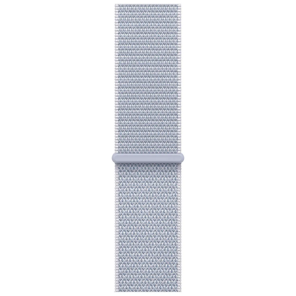 Купить Apple MWY23QL/A  Watch Series 10 GPS + Cellular 46mm Sport Loop Серебристый Silver Aluminium / Blue Cloud 7ft.ru в интернет магазине Семь Футов