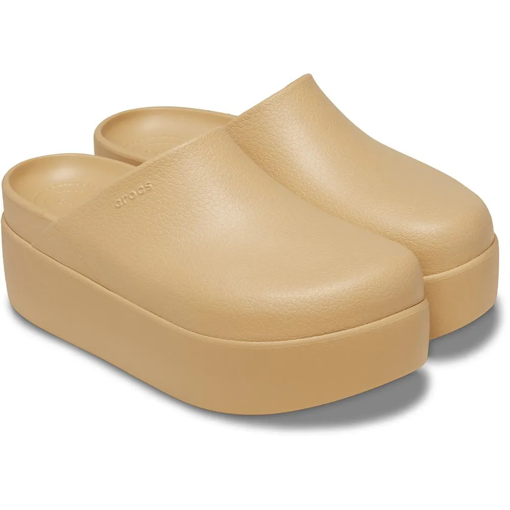 Купить Crocs 209869-209.-w4 Деревянные башмаки Dylan Platform Wheat 35x25x15 EU 33 7ft.ru в интернет магазине Семь Футов