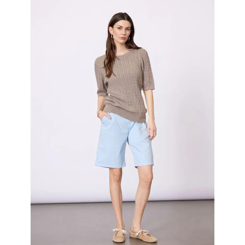 Купить Redgreen 171612605-424-xl свитер с короткими рукавами Judith Mid Sand Melange 30x15x10 7ft.ru в интернет магазине Семь Футов