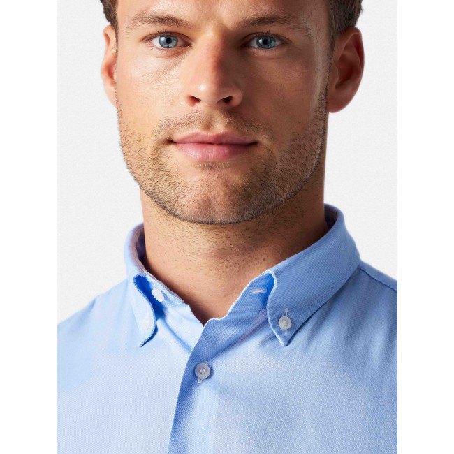 Купить Henri lloyd A231161001-620-XL Рубашка с длинным рукавом Henri Oxford Голубой Light Blue XL 7ft.ru в интернет магазине Семь Футов