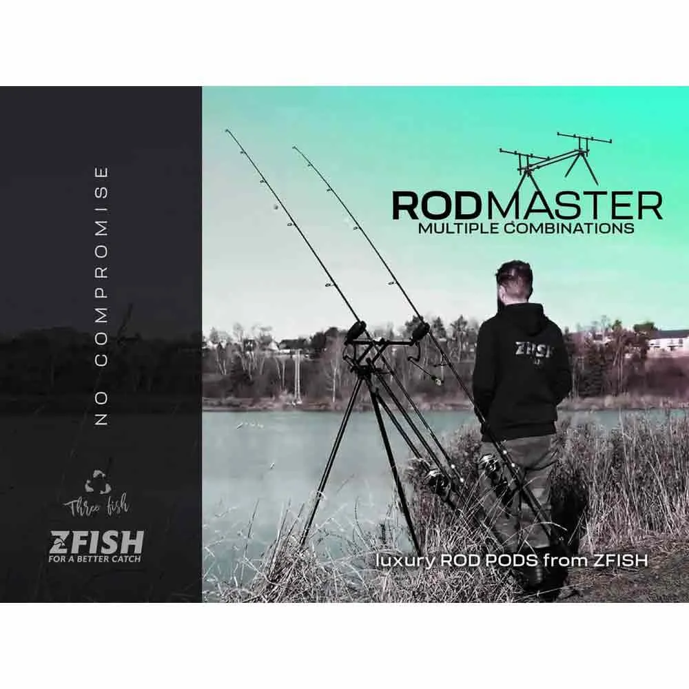 Купить Zfish zf-6121 Род-под Rodmaster 4 Секции Black 90x14x25 90-150 cm 7ft.ru в интернет магазине Семь Футов