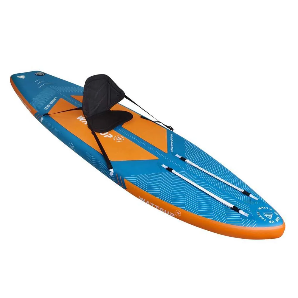 Купить Wattsup pb-wlined102 Надувной комплект для падлбординга Lined 10´2´´ Bue / Orange 93x34x24 310 cm 7ft.ru в интернет магазине Семь Футов