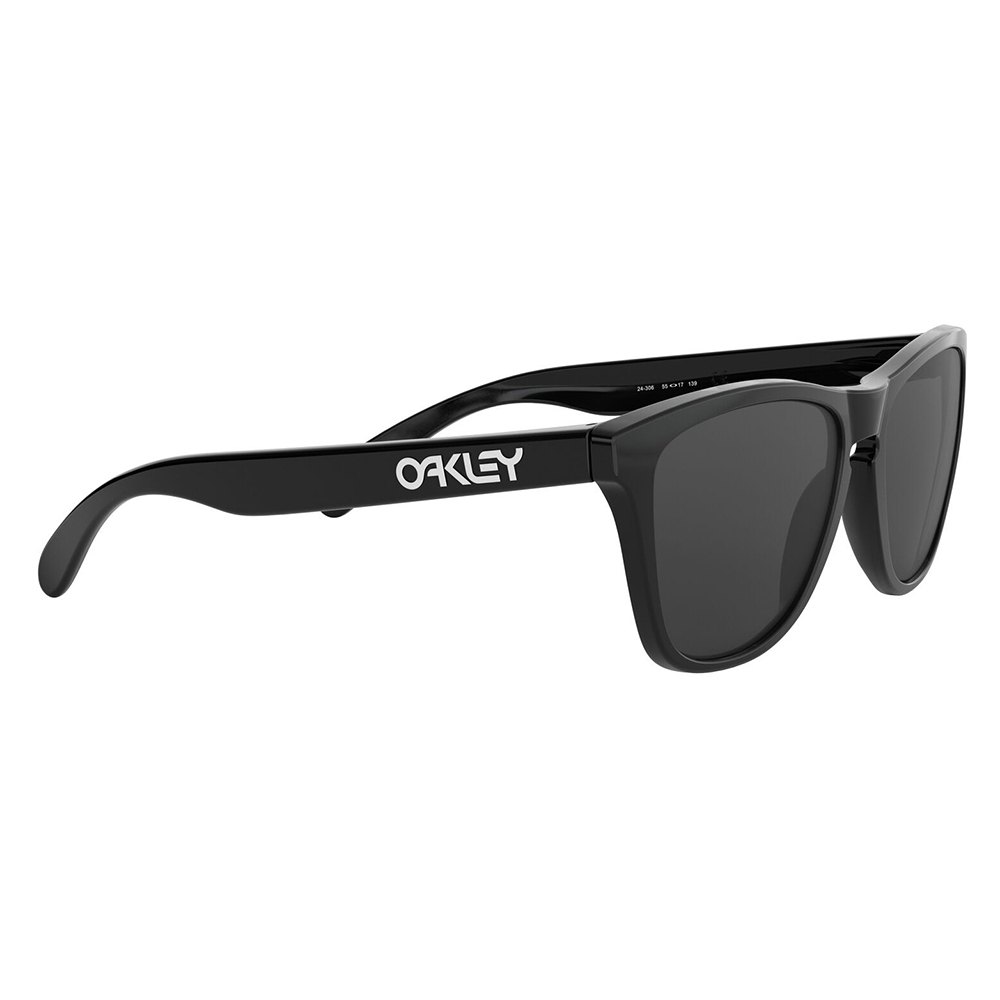 Купить Oakley 24-306 Frogskins Солнцезащитные Очки Polished Black Grey/CAT3 7ft.ru в интернет магазине Семь Футов