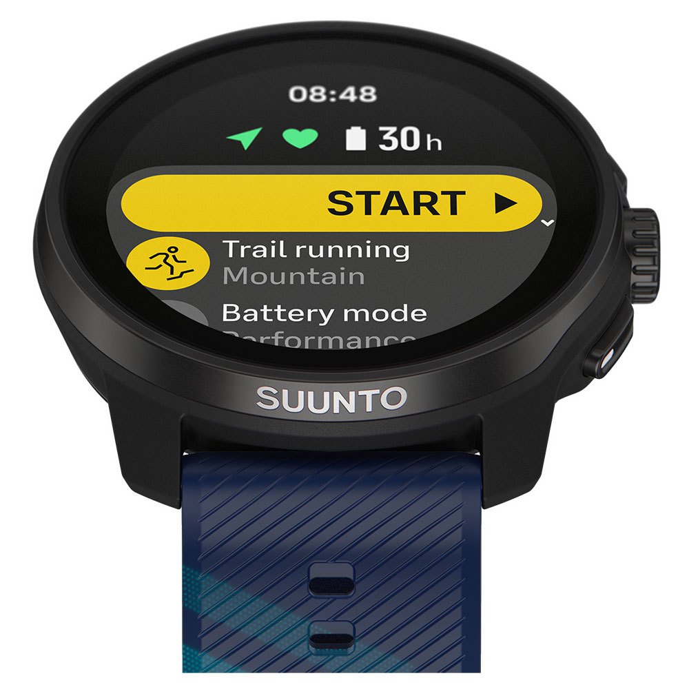 Купить Suunto SS051034000 Часы Race S UTMB World Series Голубой  All Black / Navy Blue 7ft.ru в интернет магазине Семь Футов