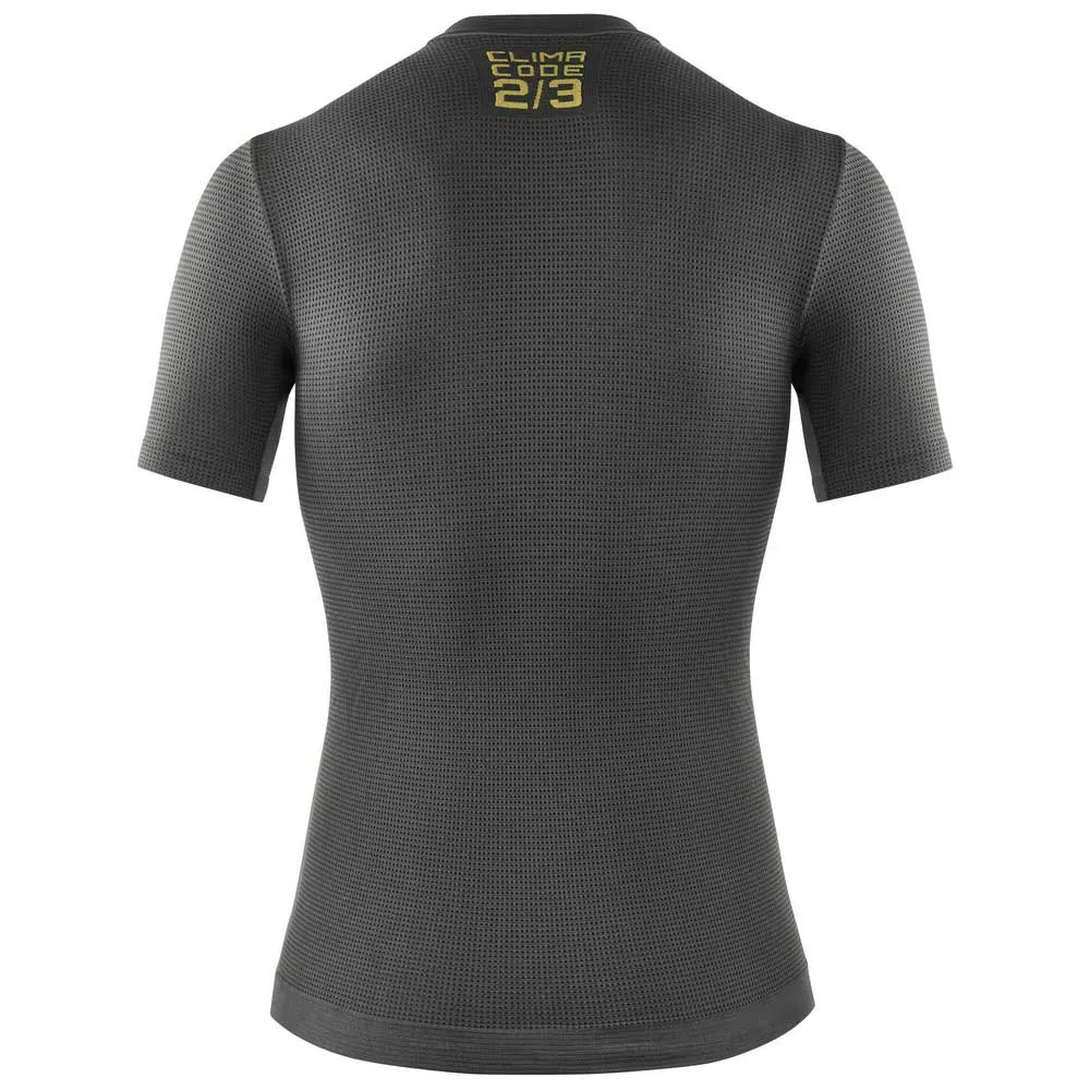Купить Assos P11.40.452.1P.II Базовый слой с коротким рукавом 2/3 P1 Серый Anthracite Grey II 7ft.ru в интернет магазине Семь Футов