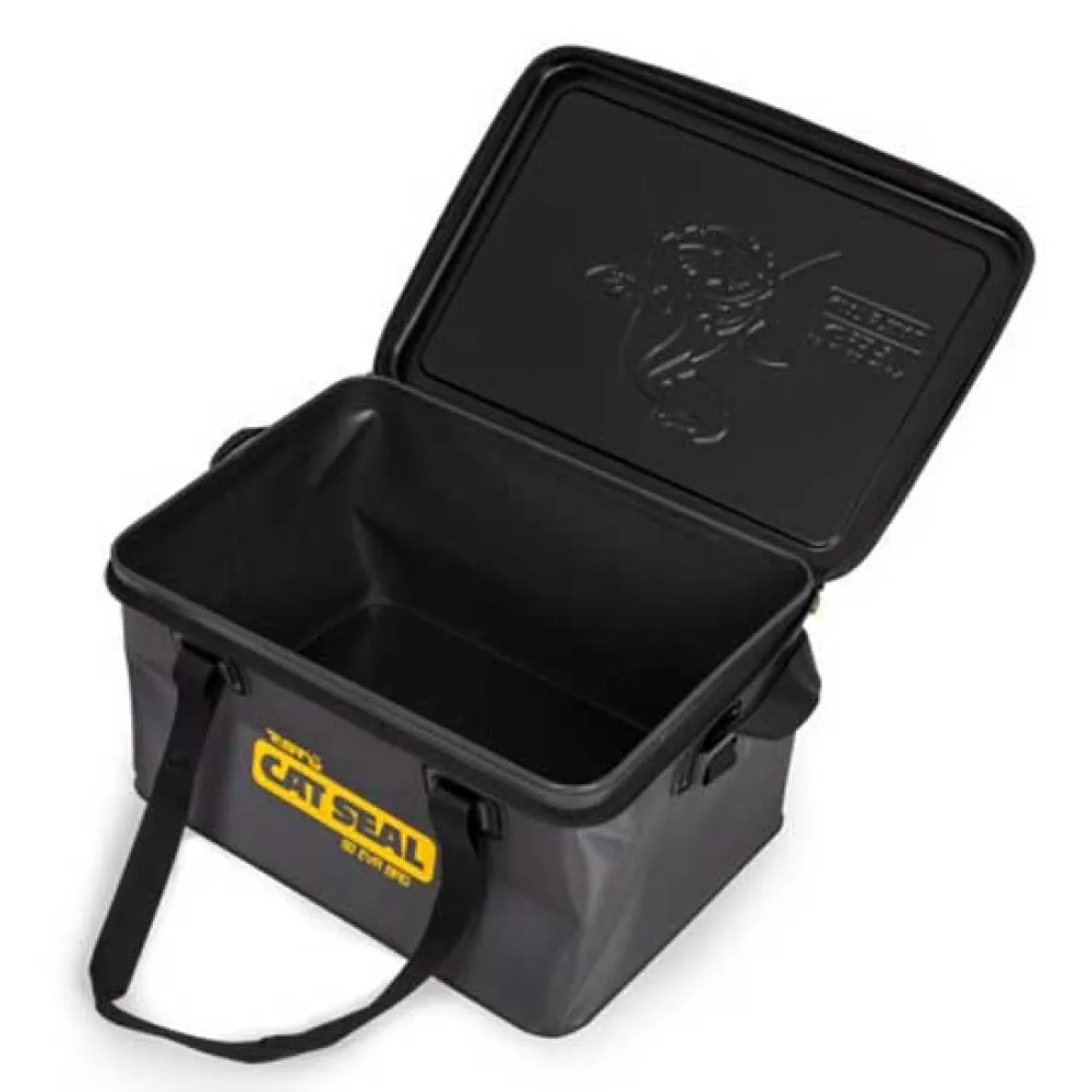 Купить Black cat bo110013 Сумка для рыболовных снастей Cat Seal 50L Grey / Yellow 40x30x25 7ft.ru в интернет магазине Семь Футов