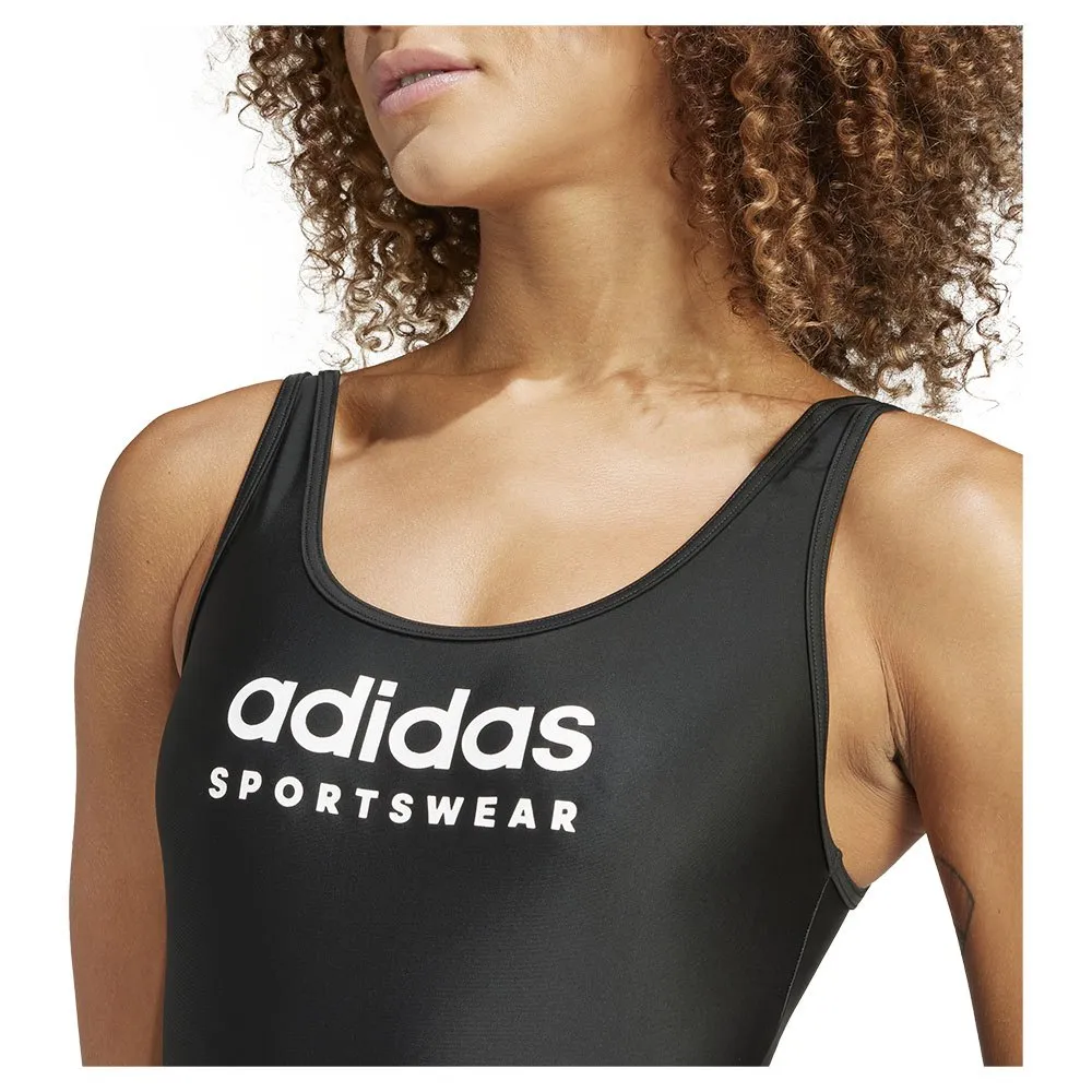 Купить adidas iq3955/38 Купальник Sportswear Ub Black / White 20x17x4 7ft.ru в интернет магазине Семь Футов