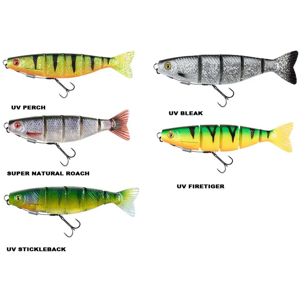 Купить Fox rage NRR077-UNIT Мягкий приманка Pro Shad Jointed Loaded 140 mm UV Goldie 7ft.ru в интернет магазине Семь Футов