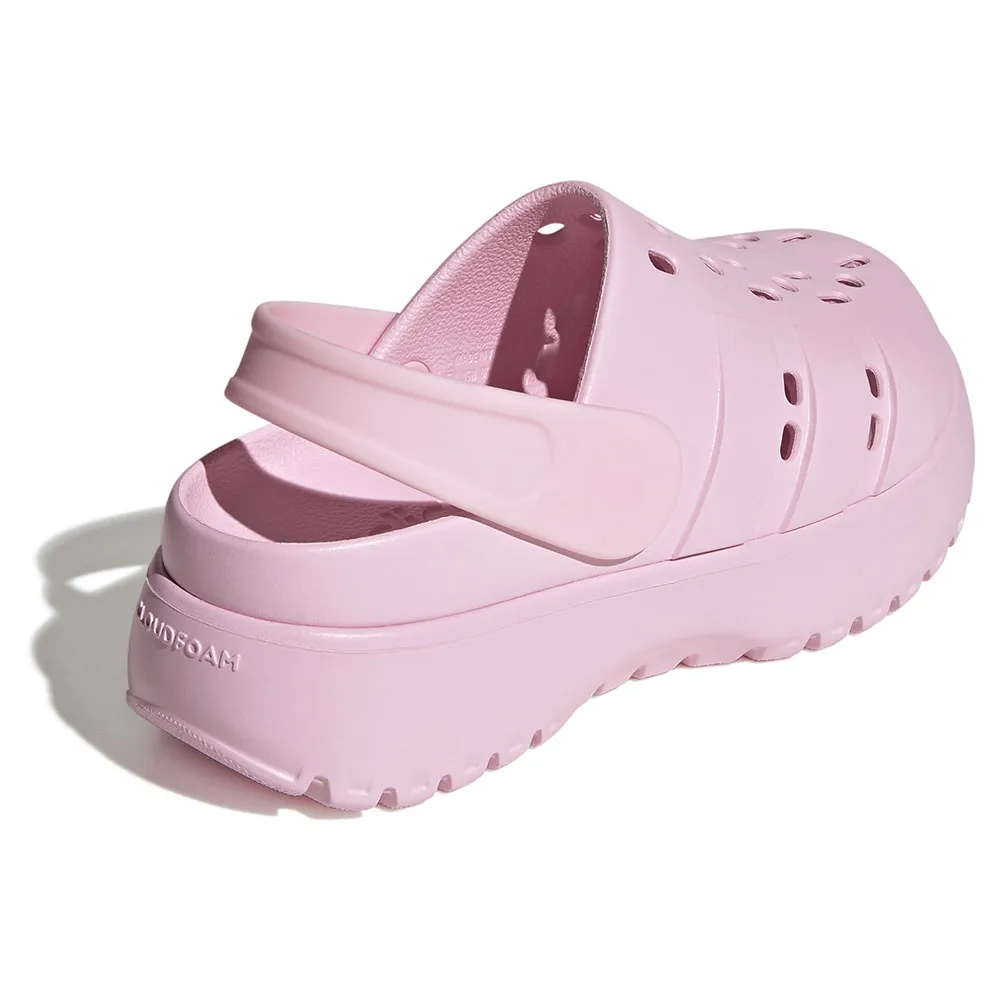 Купить adidas jr2626/7 Деревянные башмаки Adilette Platform Clear Pink / Clear Pink / Clear Pink 35x25x15 EU 40.5 7ft.ru в интернет магазине Семь Футов