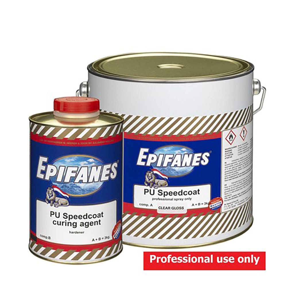 Купить Epifanes PUSPCG.3 PU Speedcoat 3kg Глянцевая живопись Clear 7ft.ru в интернет магазине Семь Футов