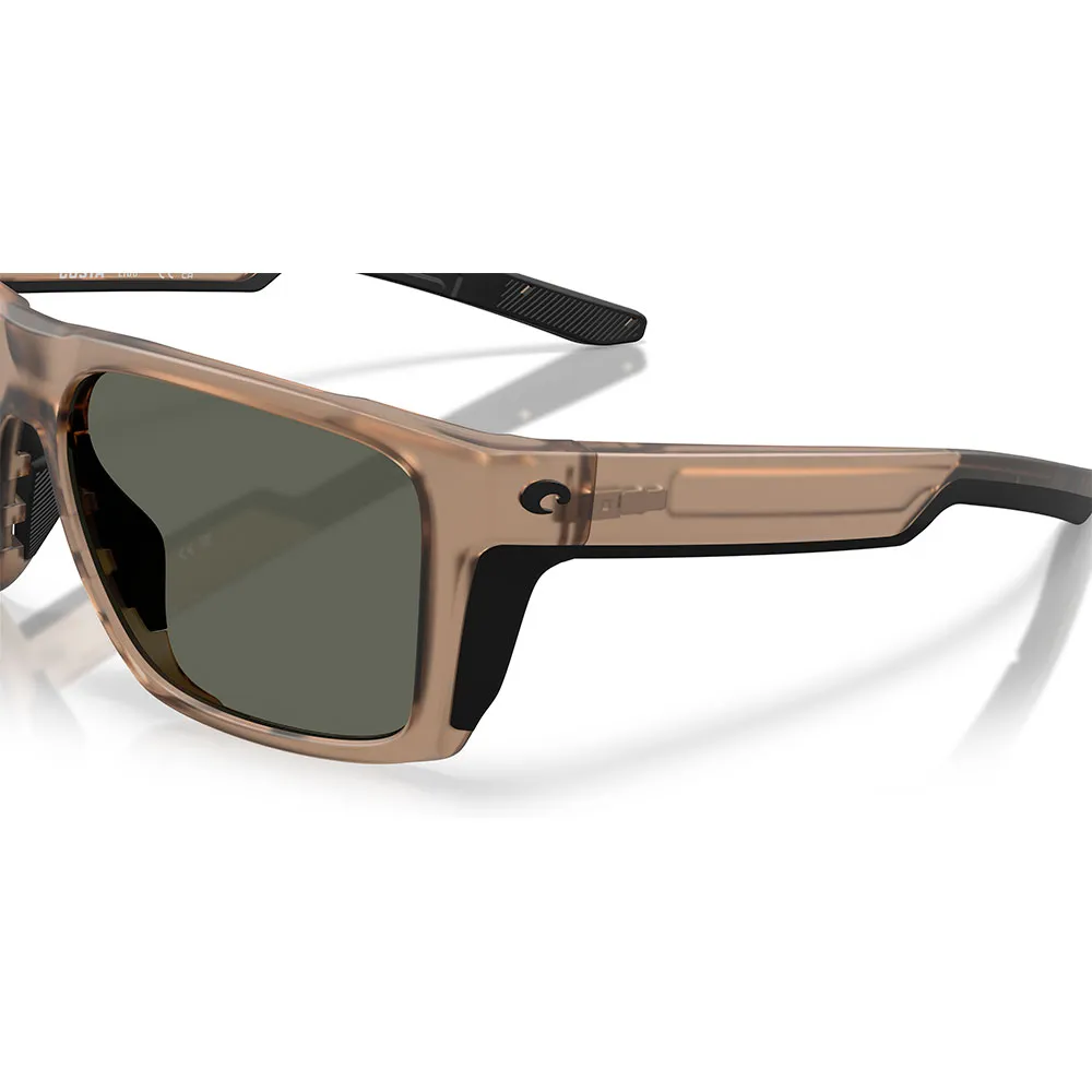 Купить Costa 06s9104-91041957 поляризованные солнцезащитные очки Lido Matte Brown Smoke 20x10x10 Gray 580G/CAT3 7ft.ru в интернет магазине Семь Футов