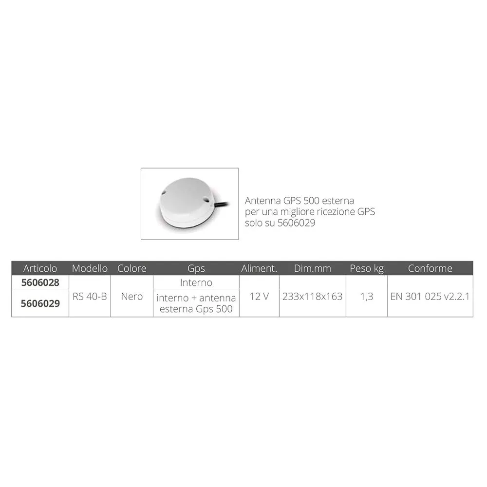 Купить Simrad si401 Спица RS40 Class B VHF GPS500 Black 30x20x15 7ft.ru в интернет магазине Семь Футов