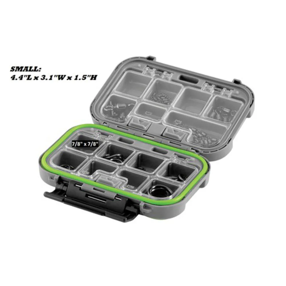 Купить SPRO u-stbtm-xl коробка для мелких деталей Terminal WP Gray / Green 15x10x10 7ft.ru в интернет магазине Семь Футов