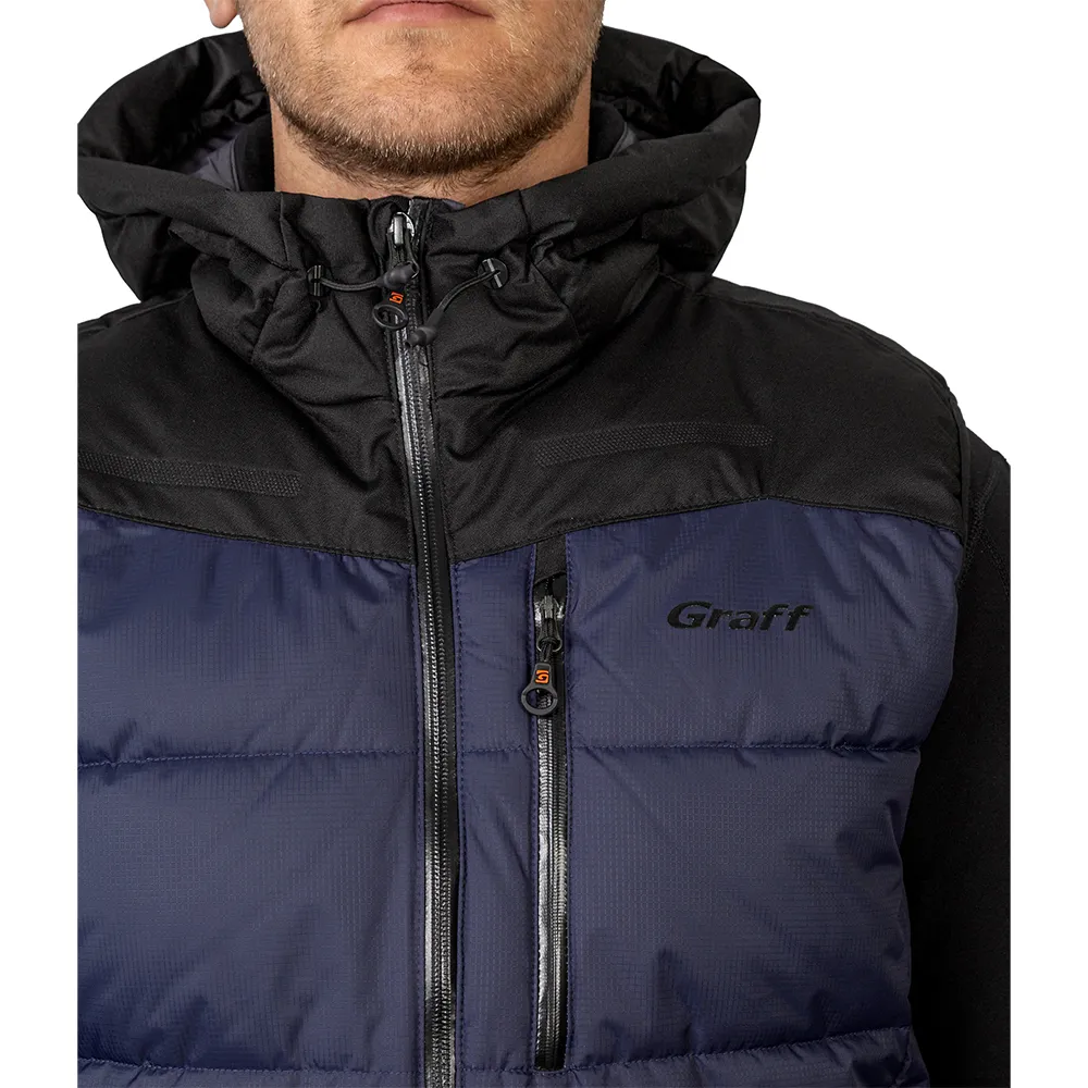 Купить Graff 445-o-3-s Жилет Primaloft® Quilted 445-O-3 Black / Navy 30x20x5 7ft.ru в интернет магазине Семь Футов