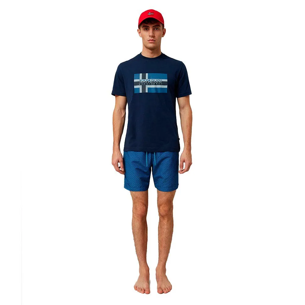 Купить Napapijri NP0A4EC8FP81-XL плавательные шорты Vail 3 Голубой Zigzag Blue / FP8 XL 7ft.ru в интернет магазине Семь Футов