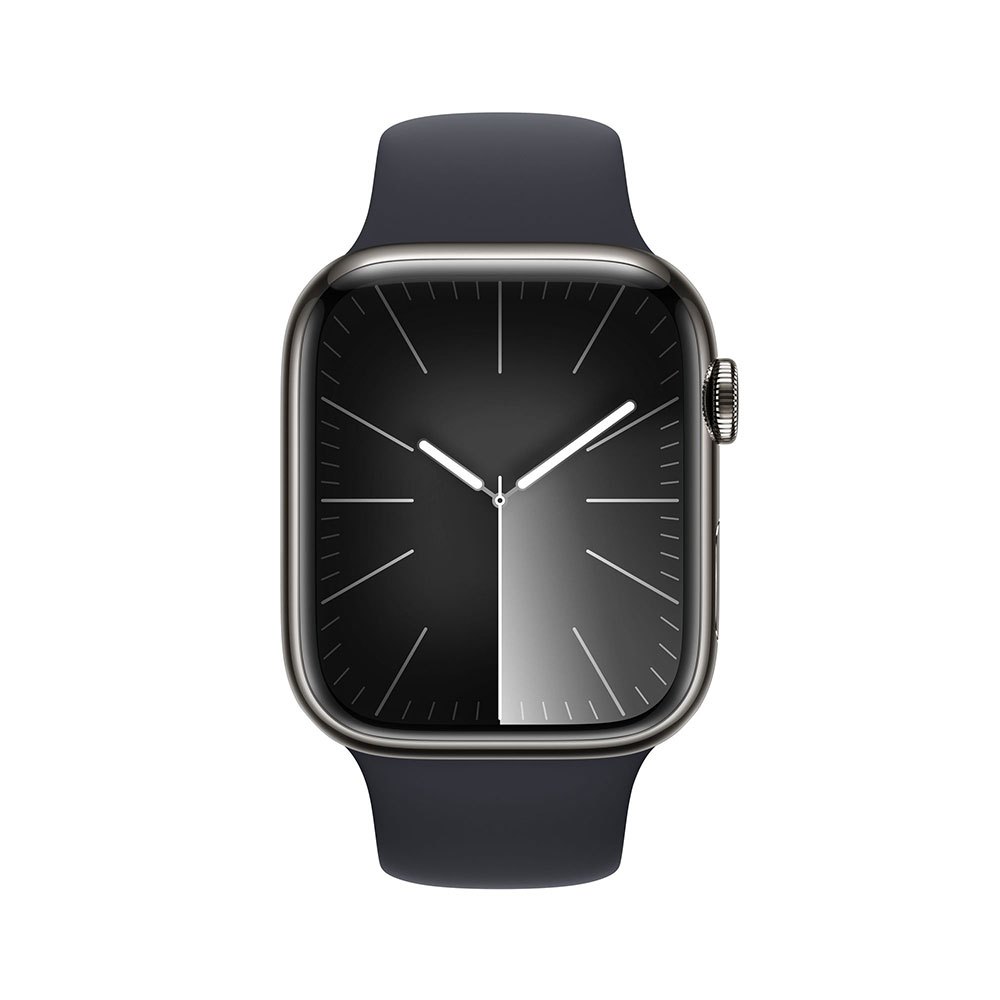 Купить Apple MRMW3QL/A Watch Series 9 GPS+Cellular Голубой  Graphite / Steel Midnight M-L 7ft.ru в интернет магазине Семь Футов