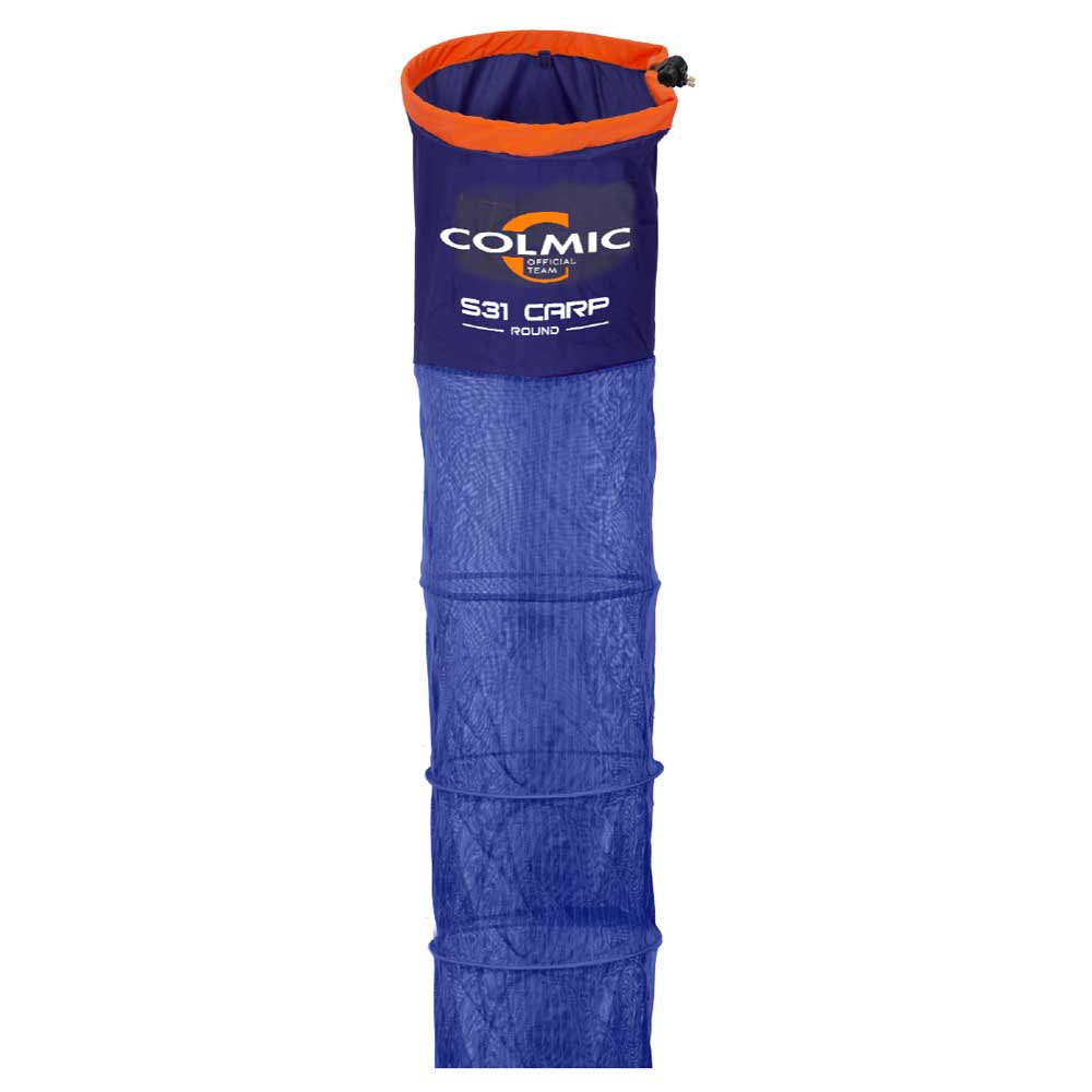 Купить Colmic NACR123E круглый подсак S31 Carp  Blue / Orange 250 cm 7ft.ru в интернет магазине Семь Футов