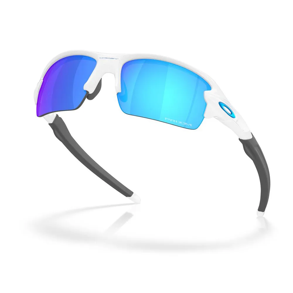 Купить Oakley OO9511-0259 Солнцезащитные очки Flak 2.0 s Polished White 01 Prizm Sapphire/CAT3 7ft.ru в интернет магазине Семь Футов