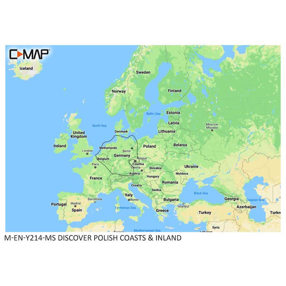 Купить C-map M-EN-Y214-MS Polish Coast&Inland карта  Multicolour 7ft.ru в интернет магазине Семь Футов