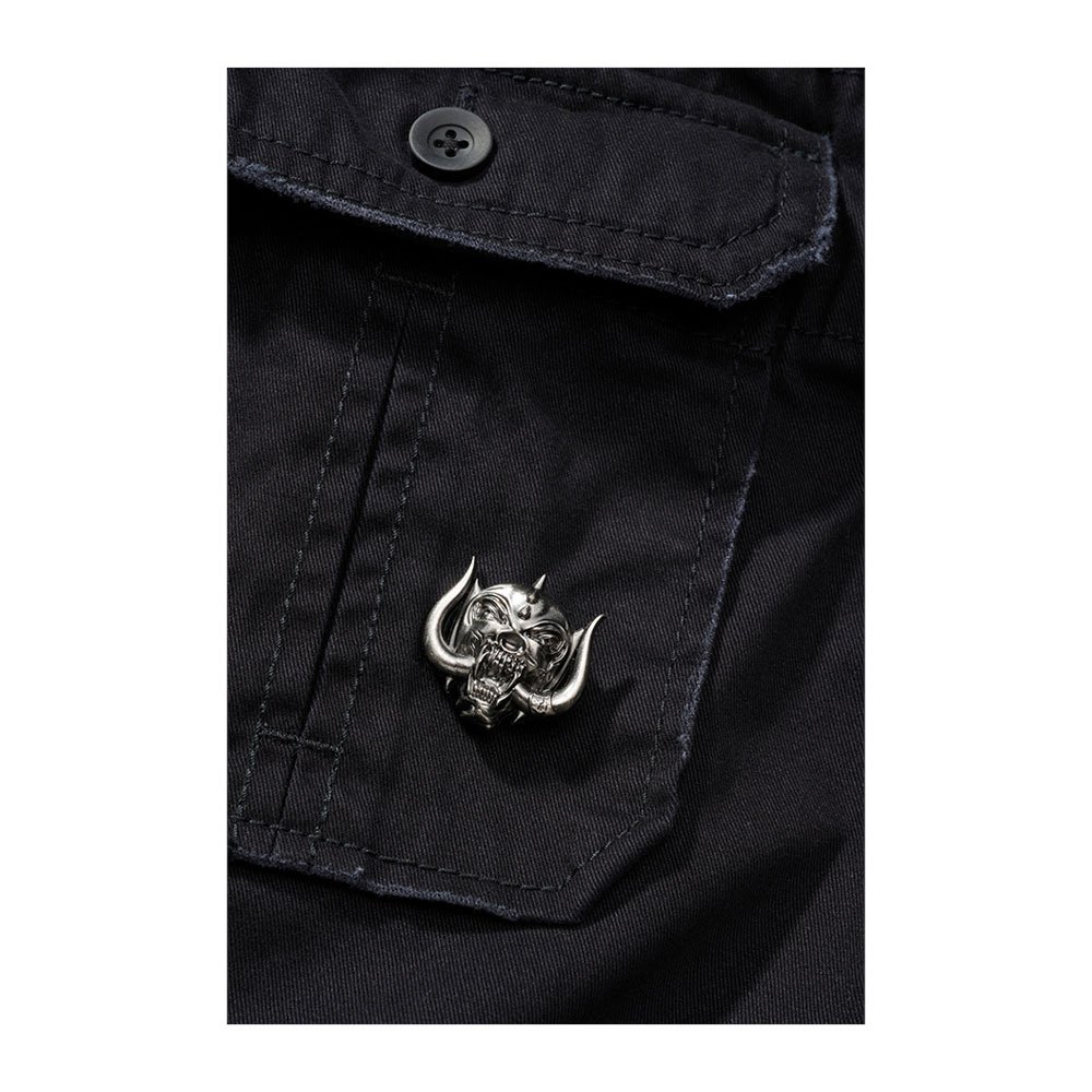 Купить Brandit 61015-2-5XL Рубашка с коротким рукавом Motörhead Vintage Черный Black 5XL 7ft.ru в интернет магазине Семь Футов