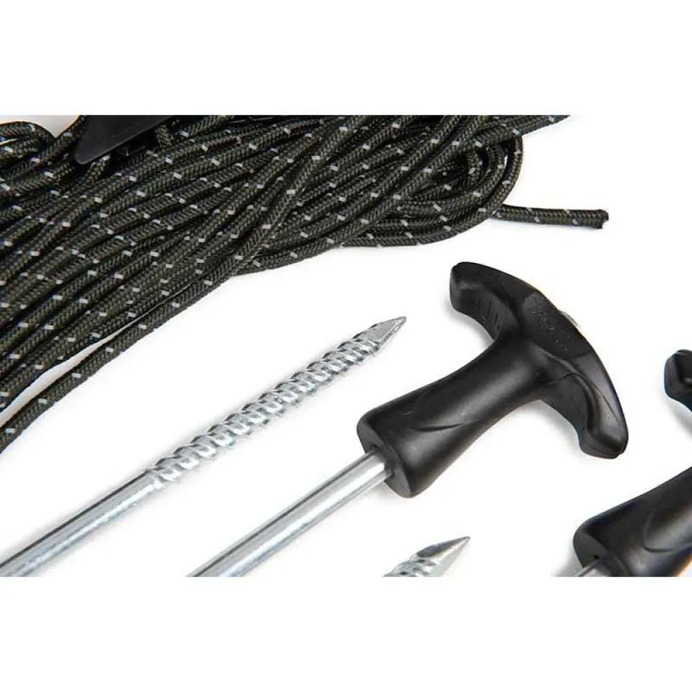 Купить Fox international CUM356 Колышек Voyager Bivvy Storm Pack Grey / Black / Green 7ft.ru в интернет магазине Семь Футов