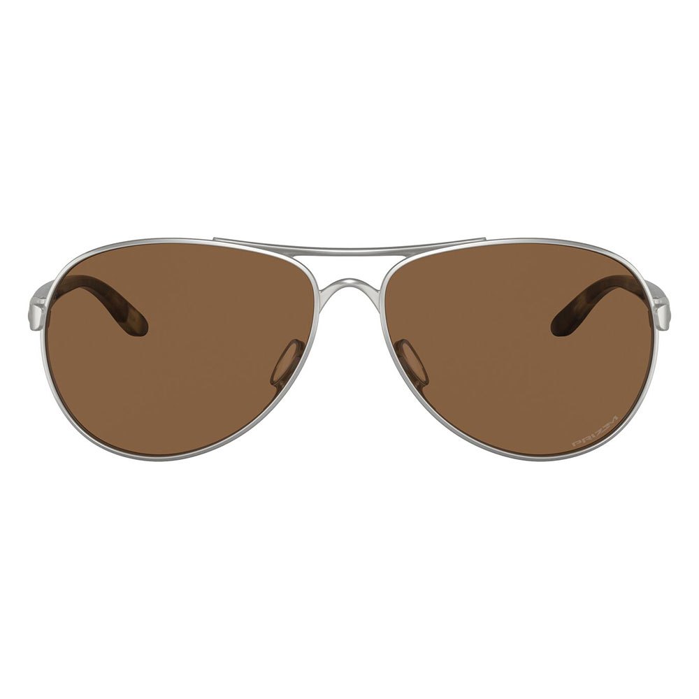 Купить Oakley OO4079-4759 Feedback Солнцезащитные Очки  Satin Chrome Prizm Bronze/CAT3 7ft.ru в интернет магазине Семь Футов