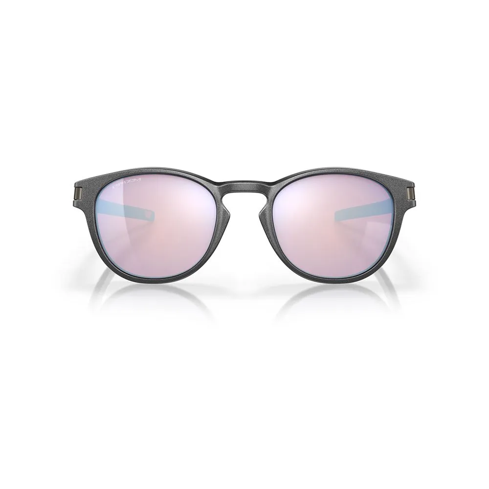 Купить Oakley 0OO9265-926557 Latch Солнцезащитные Очки  Steel Prizm Snow Sapphire/CAT3 7ft.ru в интернет магазине Семь Футов