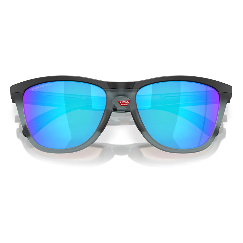 Купить Oakley OO9284-1955 Солнцезащитные очки Frogskins range Matte Black Prizm Sapphire/CAT3 7ft.ru в интернет магазине Семь Футов