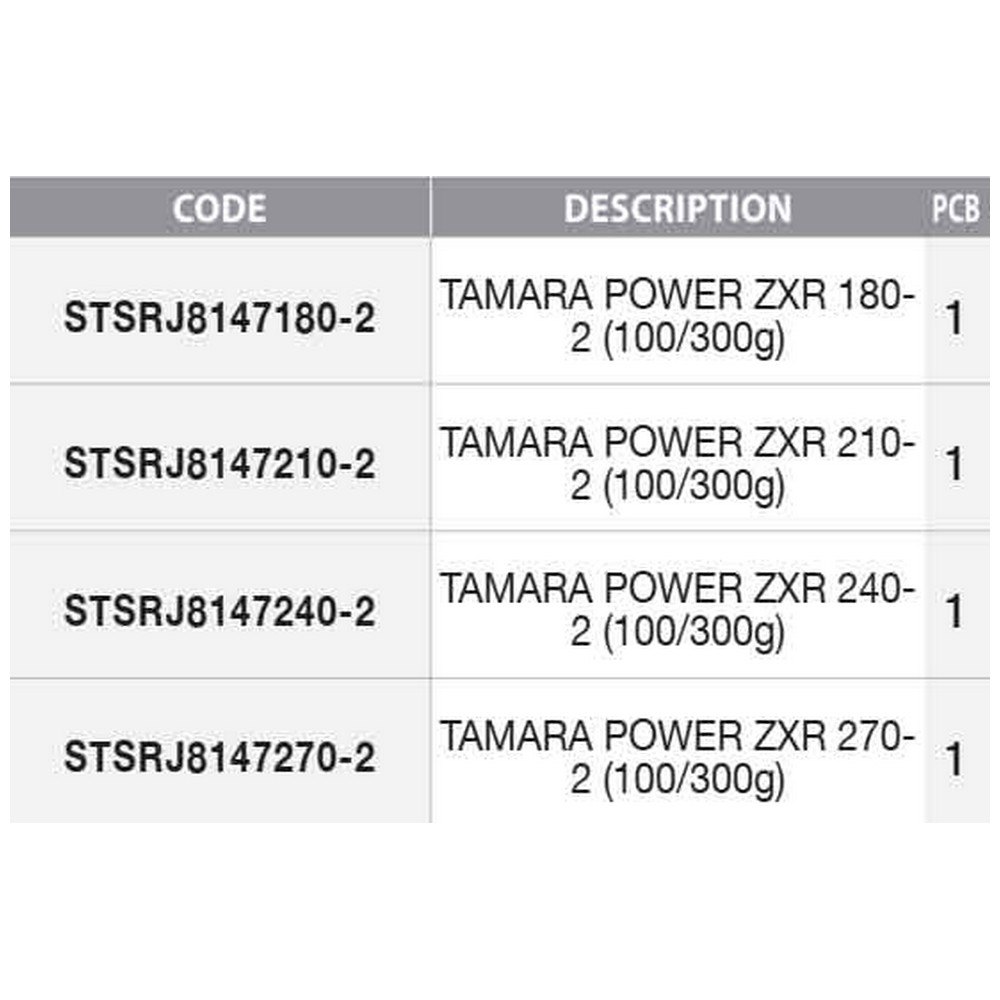Купить Sunset STSRJ8147240-2 Tamara Power ZXR Нижняя Транспортировочная Штанга Серебристый Blue 2.40 m  7ft.ru в интернет магазине Семь Футов
