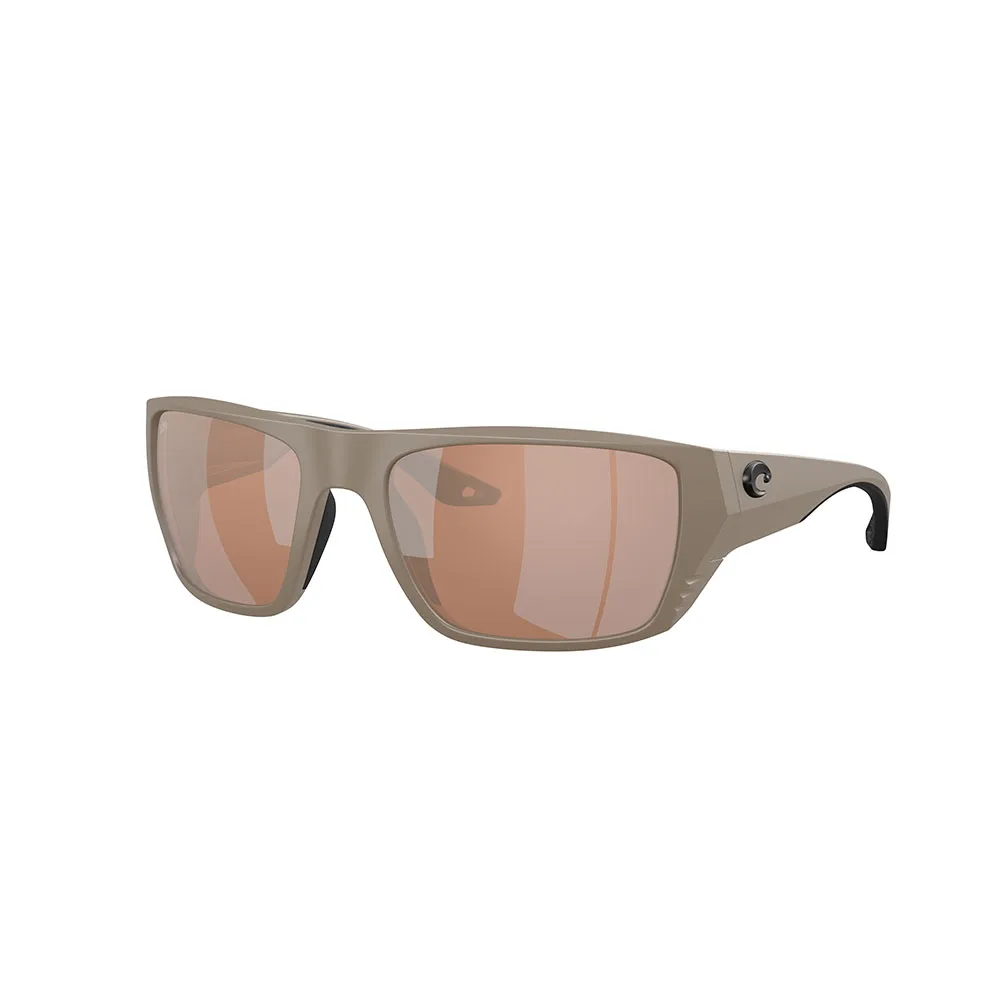 Купить Costa 06s9118-91181159 поляризованные солнцезащитные очки Finlet Matte Sand 20x10x10 Copper Silver Mirror 580G/CAT3 7ft.ru в интернет магазине Семь Футов