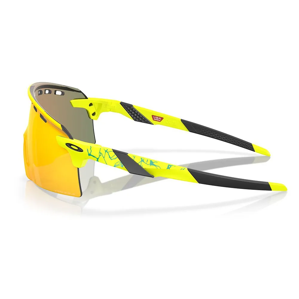 Купить Oakley OO9235-1939 Солнцезащитные очки Encoder strike vented Оранжевый Matte Tennis Ball Yelllow Prizm Ruby/CAT3 7ft.ru в интернет магазине Семь Футов