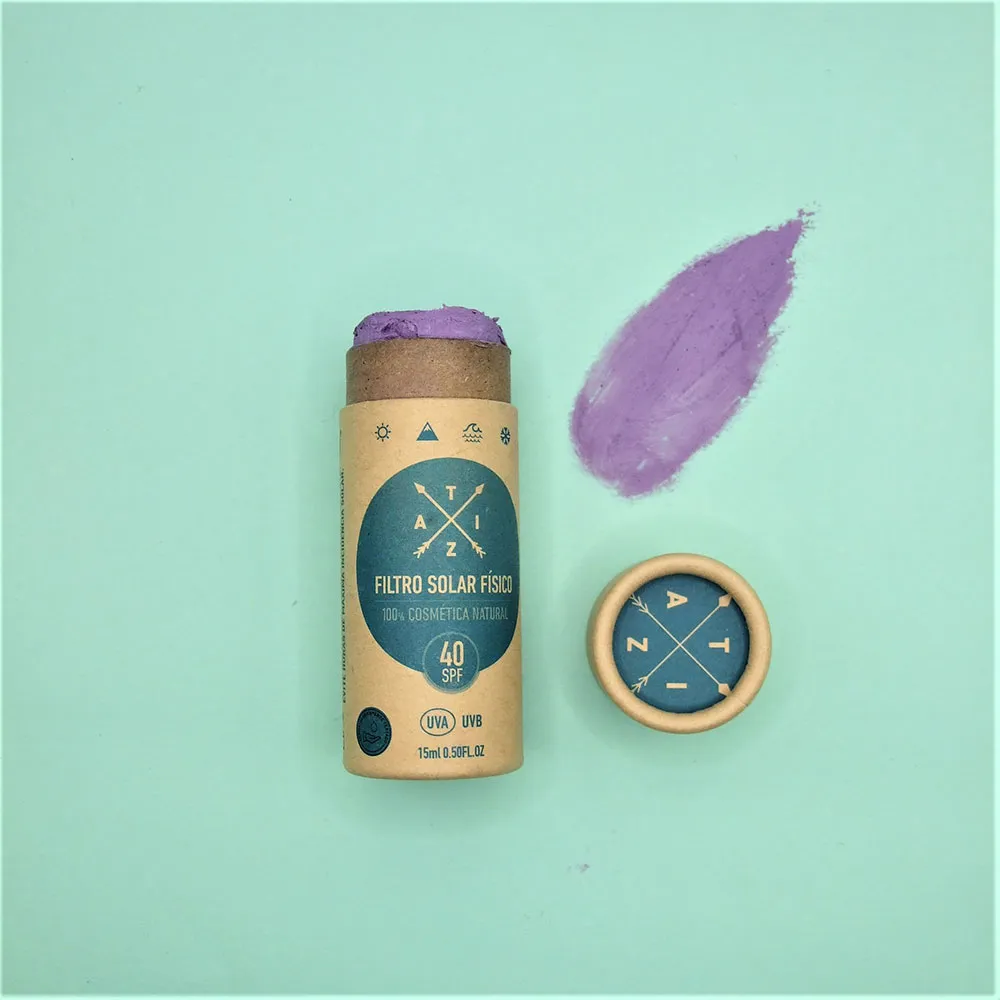 Купить Tiza stizalila Солнцезащитный крем SPF40 18g Lilac 15x10x10 7ft.ru в интернет магазине Семь Футов