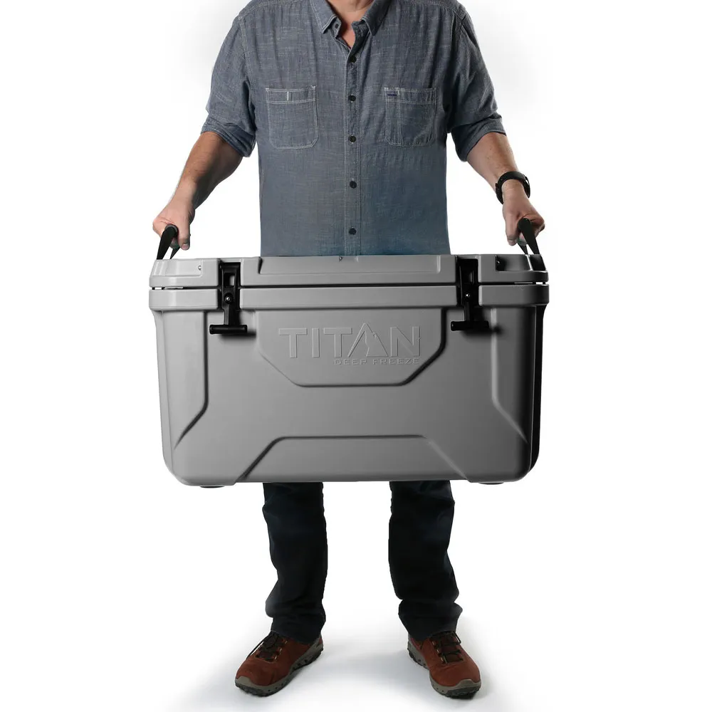 Купить Titan TI5995510209 Жесткий переносной кулер Deep Freeze 51L Grey 7ft.ru в интернет магазине Семь Футов