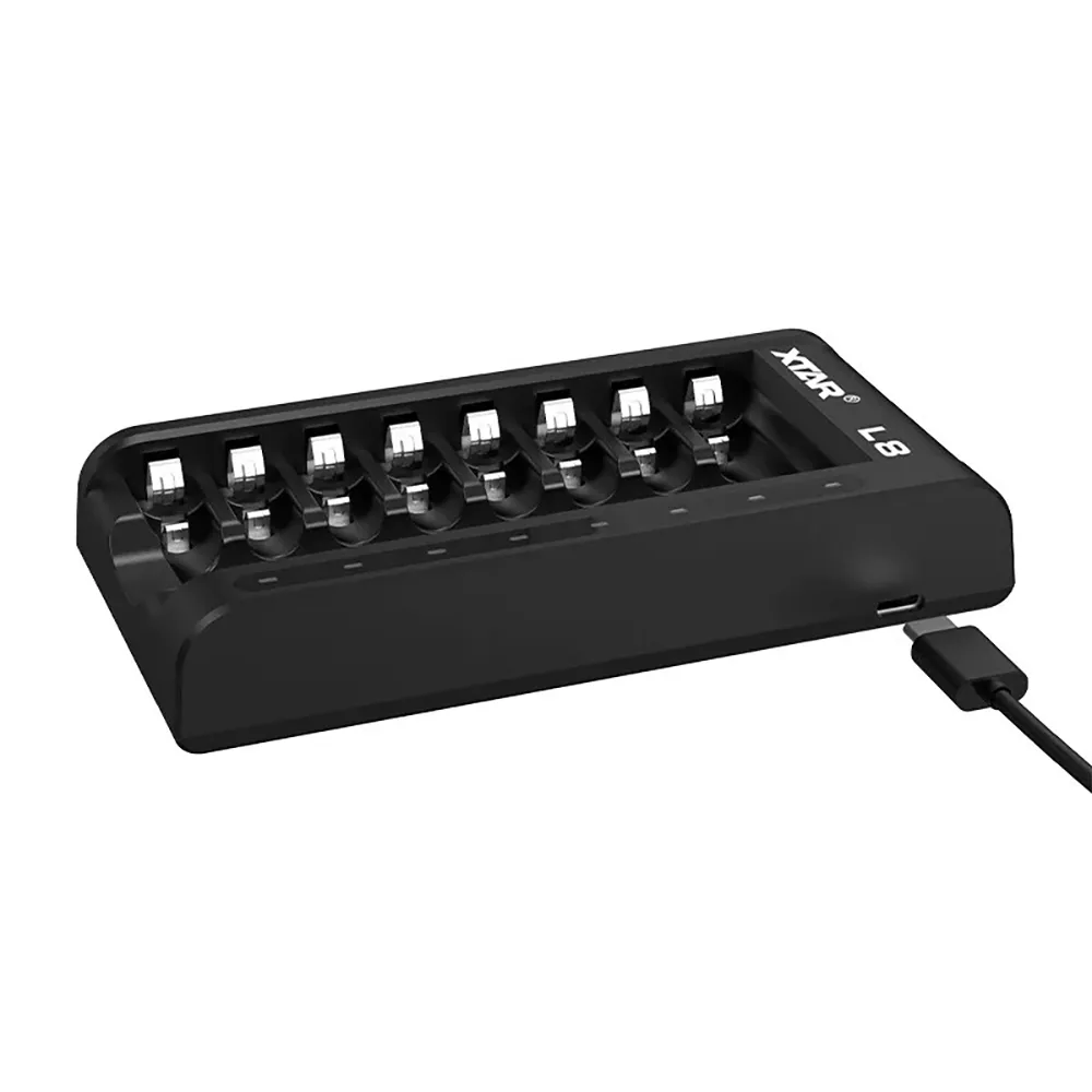 Купить Xtar 6952918301608 зарядное устройство для аккумуляторов 8 Slots Black 20x12x4 7ft.ru в интернет магазине Семь Футов
