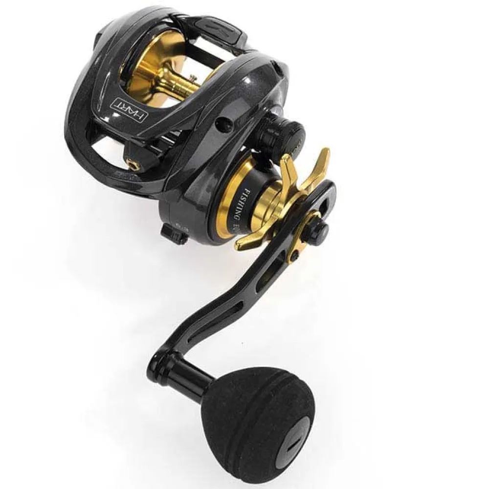 Купить Hart qhizj джиговая катушка Izan Black / Gold 20x20x15 Ratio: 6.3:1 7ft.ru в интернет магазине Семь Футов
