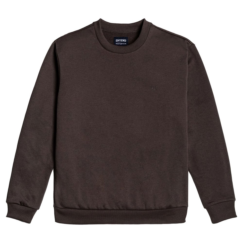 Купить SPRO 000031-00000-00260 Толстовка Толстовка Angle Crew Neck Коричневый Charcoal L 7ft.ru в интернет магазине Семь Футов