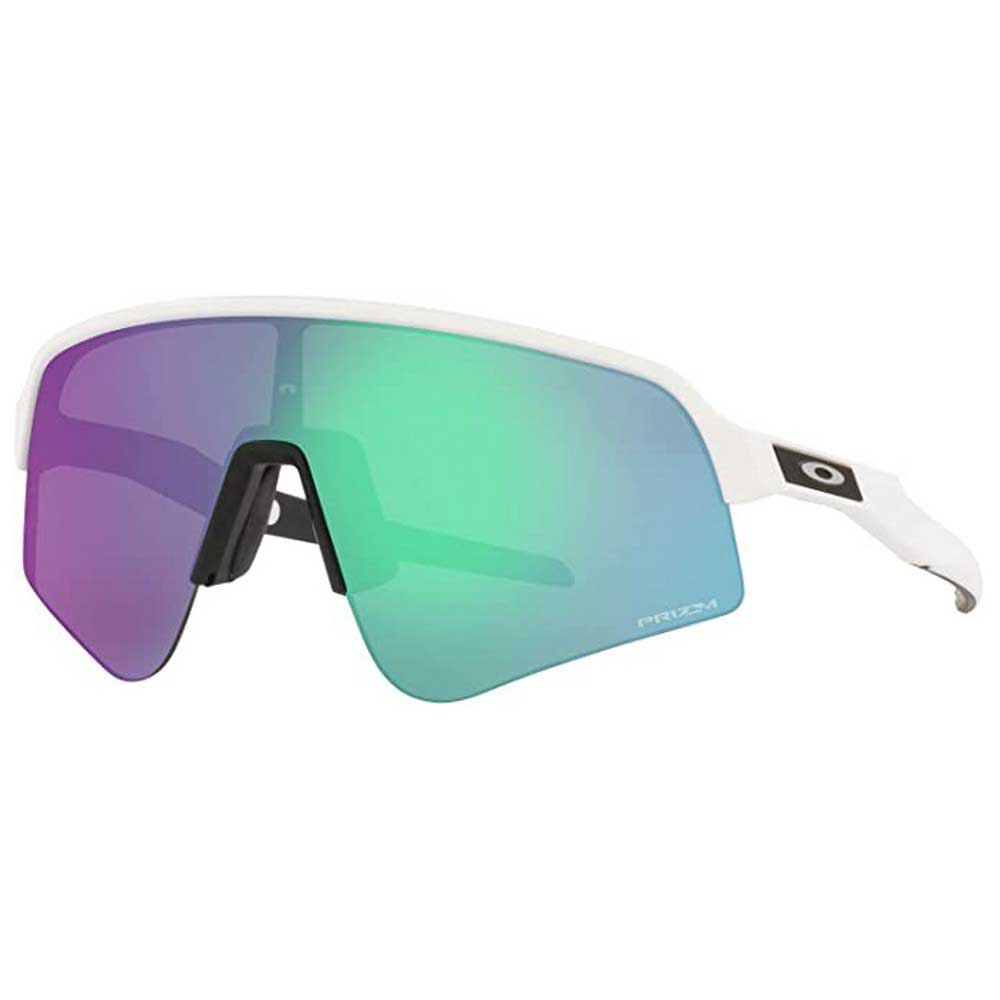 Купить Oakley 0OO9465-946504 Солнцезащитные очки Sutro Lite Sweep Prizm Matte White Prizm Road Jade/CAT3 7ft.ru в интернет магазине Семь Футов