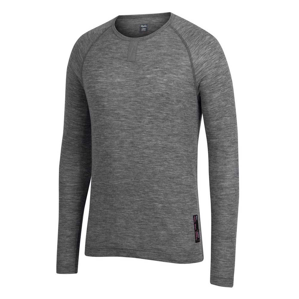 Купить Rapha BLS01LSGRYLRG Базовый слой с длинным рукавом Merino Серый Grey L 7ft.ru в интернет магазине Семь Футов