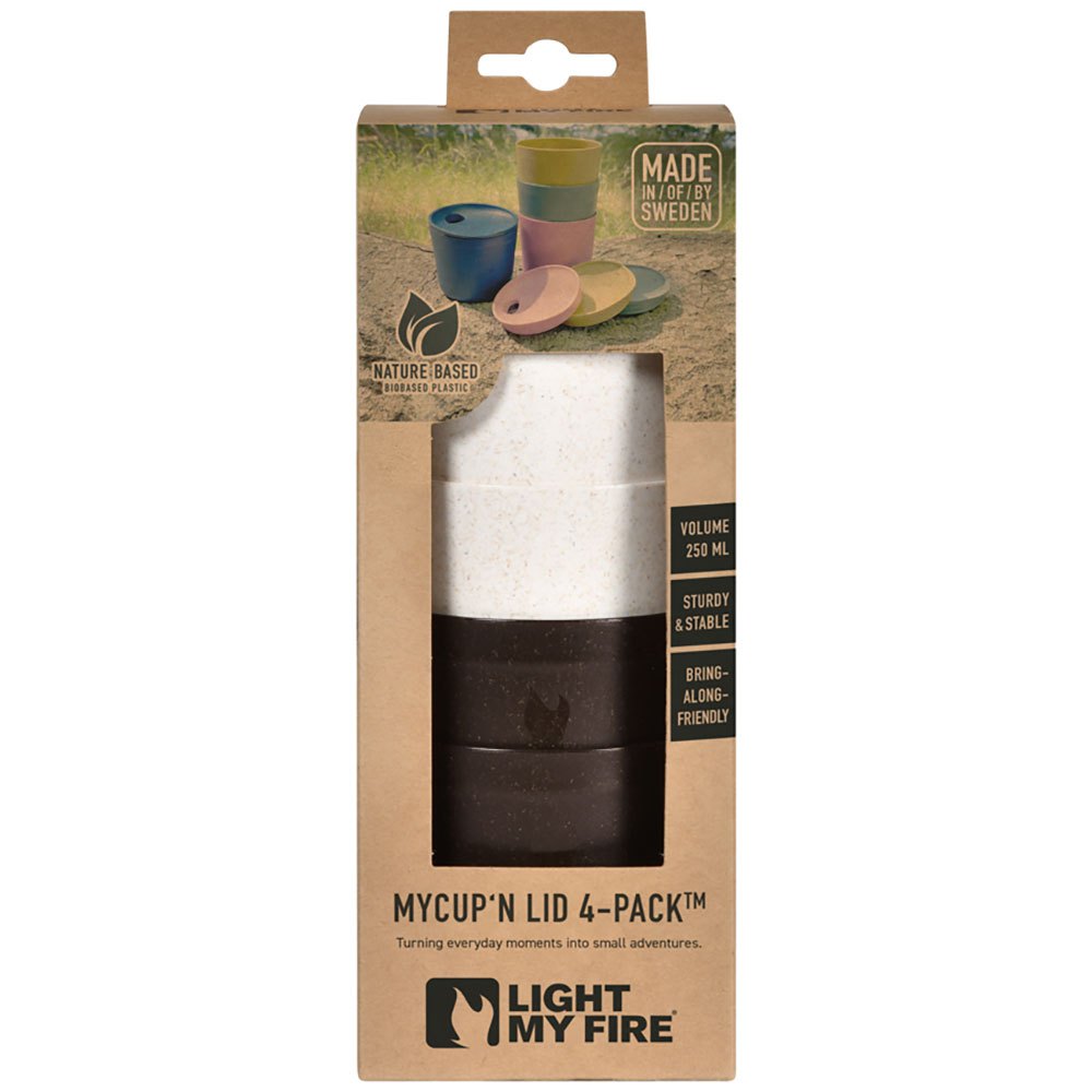 Купить Light my fire LM2459511615 MyCup´n Lid Short 250ml 4 Пакет  Nature 7ft.ru в интернет магазине Семь Футов